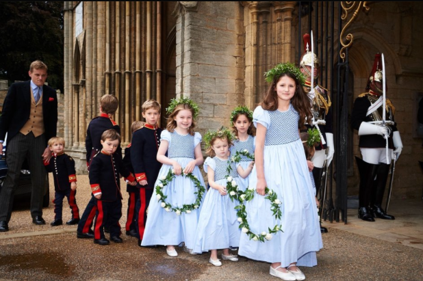 Royal wedding sales flower girl dresses