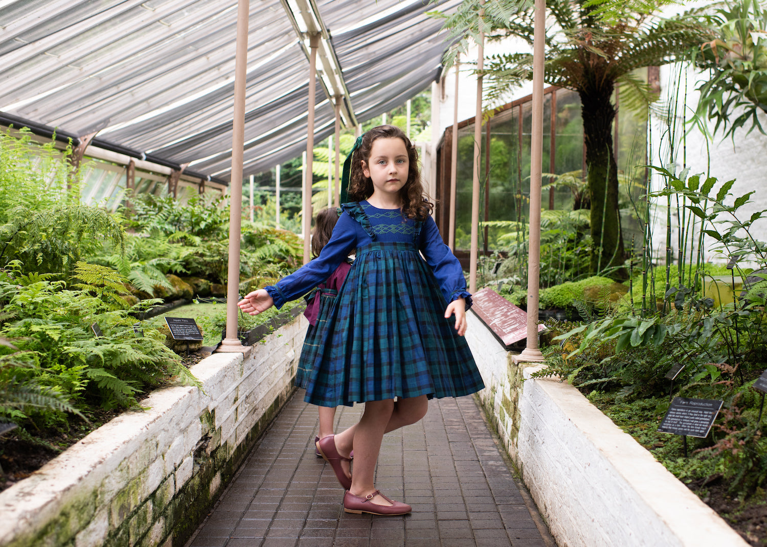 winter smocked dress Stitching the winter blues away one cosy craft at a time , Watch the full making process of this smocked dress of dreams over on my Youtube!